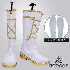 画像1: 閃乱カグラ　風　斑鳩　コスプレ靴　コスプレブーツ　靴用品 (1)
