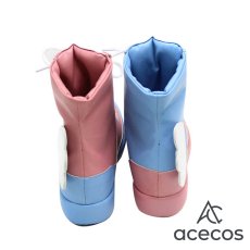 画像4: VOCALOID　風　初音ミク　ぬーどるストッパーフィギュア－恋するセーラー服－　コスプレ靴　コスプレブーツ　靴用品 (4)