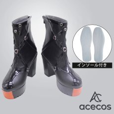画像1: 勝利の女神：NIKKE　風　ラピ　コスプレ靴　コスプレブーツ　靴用品 (1)