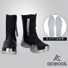 画像1: ヴァロラント　風　VALORANT　フェイド　Fade　コスプレ靴　コスプレブーツ　靴用品 (1)