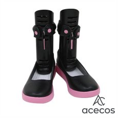 画像2: VOCALOID3　風　結月ゆかり　コスプレ靴　コスプレブーツ　靴用品 (2)