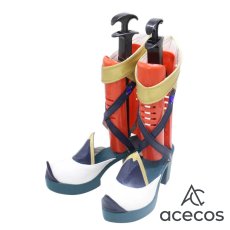 画像3: 原神(げんしん)　風　ファルザン（Faruzan）　コスプレ靴　コスプレブーツ　靴用品 (3)