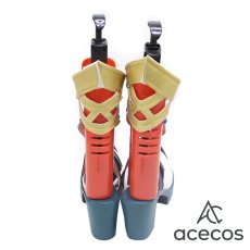 画像4: 原神(げんしん)　風　ファルザン（Faruzan）　コスプレ靴　コスプレブーツ　靴用品 (4)