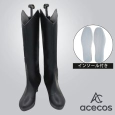 画像1: ヴァンパイア　風　モリガン・アーンスランド　コスプレ靴　コスプレブーツ　靴用品 (1)