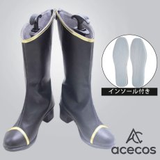 画像1: アサルトリリィ　風　菱田治　コスプレ靴　コスプレブーツ　靴用品 (1)