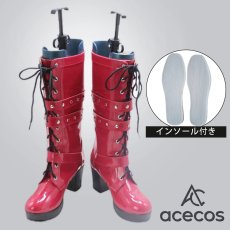 画像1: ヒプノシスマイク　風　四十物十四　コスプレ靴　コスプレブーツ　靴用品 (1)