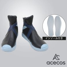 画像1: ヴァロラント（VALORANT）　風　ジェット（Jett）　コスプレ靴　コスプレブーツ　靴用品 (1)