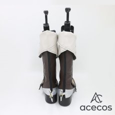 画像4: 原神(げんしん)　風　ミカ　コスプレ靴　コスプレブーツ　靴用品 (4)