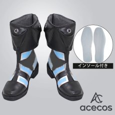 画像1: GANTZ　風　山咲杏　加藤勝　コスプレ靴　コスプレブーツ　靴用品 (1)
