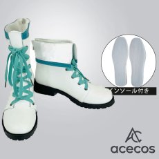 画像1: アイドルマスター シャイニーカラーズ　風　小宮果穂　ローソンコラボ　コスプレ靴　コスプレブーツ　靴用品 (1)