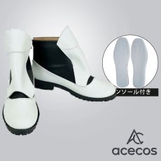 画像1: ブルーアーカイブ　風　柚鳥ナツ　コスプレ靴　コスプレブーツ　靴用品 (1)