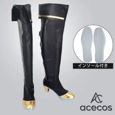 画像1: ウマ娘プリティーダービー　風　スイープトウショウ(星3)　コスプレ靴　コスプレブーツ　靴用品 (1)