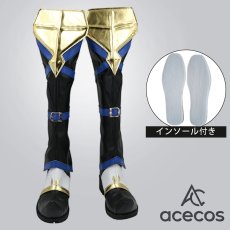 画像1: ファイアーエムブレム エンゲージ　風　リュール(女)　コスプレ靴　コスプレブーツ　靴用品 (1)
