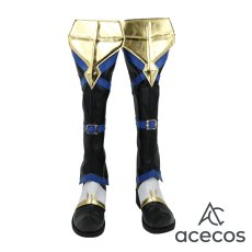 画像2: ファイアーエムブレム エンゲージ　風　リュール(女)　コスプレ靴　コスプレブーツ　靴用品 (2)