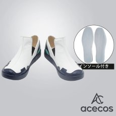 画像1: ブルーアーカイブ　風　黒崎コユキ　コスプレ靴　コスプレブーツ　靴用品 (1)