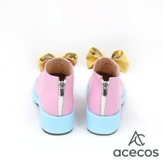 画像4: ひろがるスカイ！プリキュア　風　虹ヶ丘ましろ　コスプレ靴　コスプレブーツ　靴用品 (4)