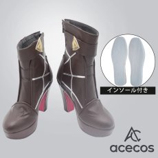 画像1: 崩壊：スターレイル　風　カフカ　コスプレ靴　コスプレブーツ　靴用品 (1)