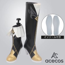 画像1: 崩壊：スターレイル　風　素裳　コスプレ靴　コスプレブーツ　靴用品 (1)
