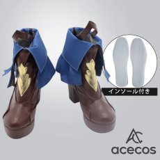 画像1: 崩壊：スターレイル　風　三月なのか　コスプレ靴　コスプレブーツ　靴用品 (1)