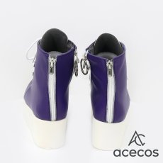 画像4: バーチャルYouTuber　風　VTuber　剣持刀也　コスプレ靴　コスプレブーツ　靴用品 (4)