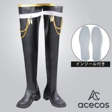 画像1: 文豪とアルケミスト　風　島崎藤村　コスプレ靴　コスプレブーツ　靴用品 (1)