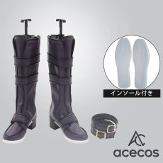 画像1: ウマ娘プリティーダービー　風　タニノギムレット(星3)　コスプレ靴　コスプレブーツ　靴用品 (1)