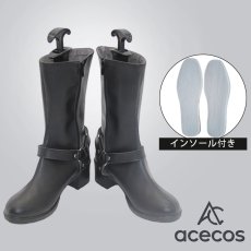 画像1: カリスマ　風　「秩序のカリスマ」草薙理解　コスプレ靴　コスプレブーツ　靴用品 (1)