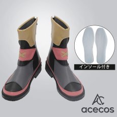 画像1: メイドインアビス　風　リコ　コスプレ靴　コスプレブーツ　靴用品 (1)