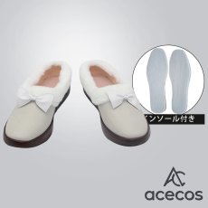 画像1: ブルーアーカイブ　風　古関ウイ　コスプレ靴　コスプレブーツ　靴用品 (1)