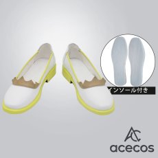 画像1: VOCALOID　風　鏡音レン　14周年　コスプレ靴　コスプレブーツ　靴用品 (1)