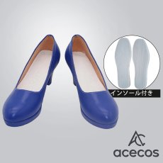 画像1: ブルーアーカイブ　風　飛鳥馬トキ　バニーガール　コスプレ靴　コスプレブーツ　靴用品 (1)