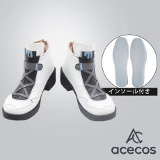 画像1: ブルーアーカイブ　風　天童アリス　新バージョン　コスプレ靴　コスプレブーツ　靴用品 (1)