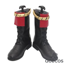 画像2: ブルーアーカイブ　風　朱城ルミ　コスプレ靴　コスプレブーツ　靴用品 (2)