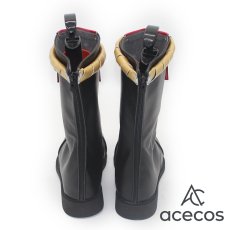 画像4: ブルーアーカイブ　風　朱城ルミ　コスプレ靴　コスプレブーツ　靴用品 (4)
