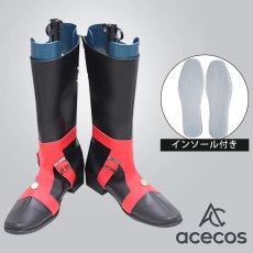 画像1: ジョジョの奇妙な冒険 黄金の風　風　グイード・ミスタ　GUIDO MISTA　コスプレ靴　コスプレブーツ　靴用品 (1)