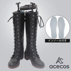 画像1: 原神(げんしん)　風　リネ　コスプレ靴　コスプレブーツ　靴用品 (1)