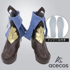 画像1: 崩壊：スターレイル　風　三月なのか　コスプレ靴　コスプレブーツ　靴用品 (1)