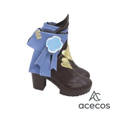 画像3: 崩壊：スターレイル　風　三月なのか　コスプレ靴　コスプレブーツ　靴用品 (3)
