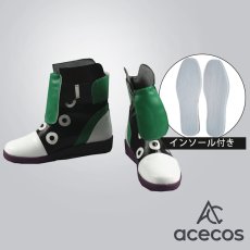 画像1: ヴァロラント（VALORANT）　風　キルジョイ(KILLJOY)　コスプレ靴　コスプレブーツ　靴用品 (1)