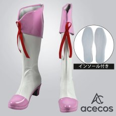 画像1: スマイルプリキュア!　風　星空みゆき(キュアハッピー)　コスプレ靴　コスプレブーツ　靴用品 (1)