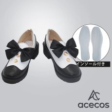 画像1: ブルーアーカイブ　風　浦和ハナコ　コスプレ靴　コスプレブーツ　靴用品 (1)