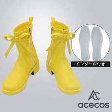 画像1: ブルーアーカイブ　風　イブキ　コスプレ靴　コスプレブーツ　靴用品 (1)