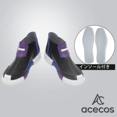 画像1: ヴァロラント（VALORANT）　風　ネオン（Neon）　コスプレ靴　コスプレブーツ　靴用品 (1)