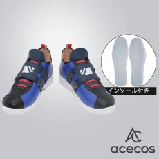 画像1: ヴァロラント（VALORANT）　風　ISO（アイソ）　コスプレ靴　コスプレブーツ　靴用品 (1)