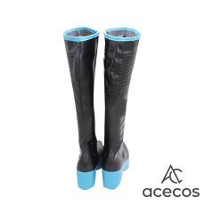 画像5: VOCALOID　風　初音ミク　公式衣装(標準)　コスプレ靴　コスプレブーツ　靴用品 (5)