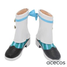画像2: 原神(げんしん)　風　シグウィン　看護師　コスプレ靴　コスプレブーツ　靴用品 (2)