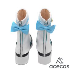 画像4: 原神(げんしん)　風　シグウィン　看護師　コスプレ靴　コスプレブーツ　靴用品 (4)