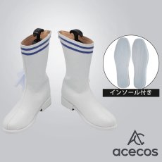 画像1: ウマ娘プリティーダービー　風　デアリングタクト　勝負服　コスプレ靴　コスプレブーツ　靴用品 (1)