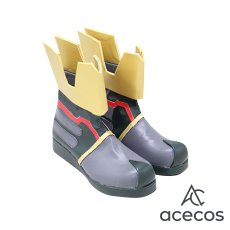 画像4: キングダム ハーツ バース バイ スリープ　風　ヴェントゥス　Ventus　コスプレ靴　コスプレブーツ　靴用品 (4)