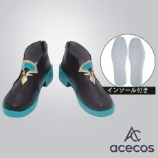 画像1: 崩壊：スターレイル　風　アベンチュリン　コスプレ靴　コスプレブーツ　靴用品 (1)